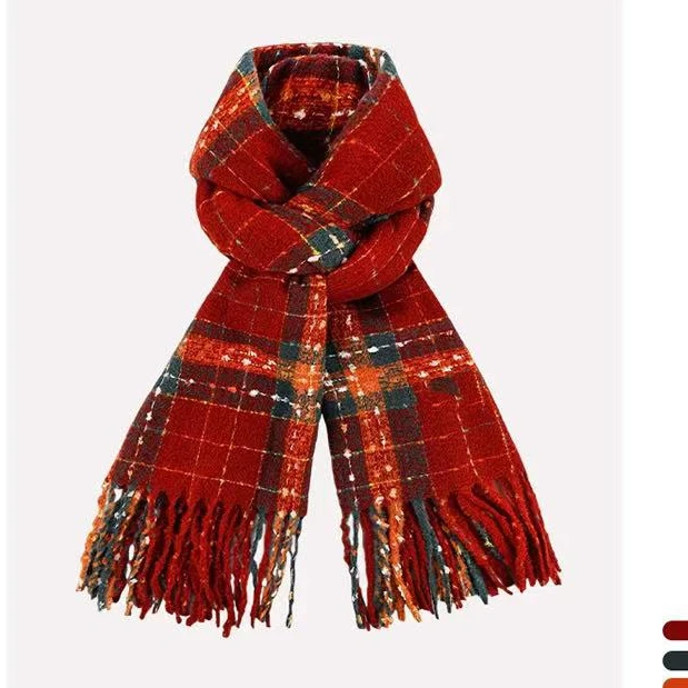 秋冬季新款氛围感保暖围巾 H2139