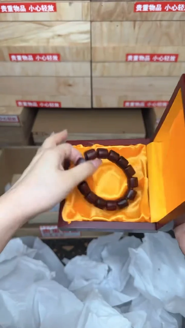 小叶紫檀桶珠商品链接@@YS975