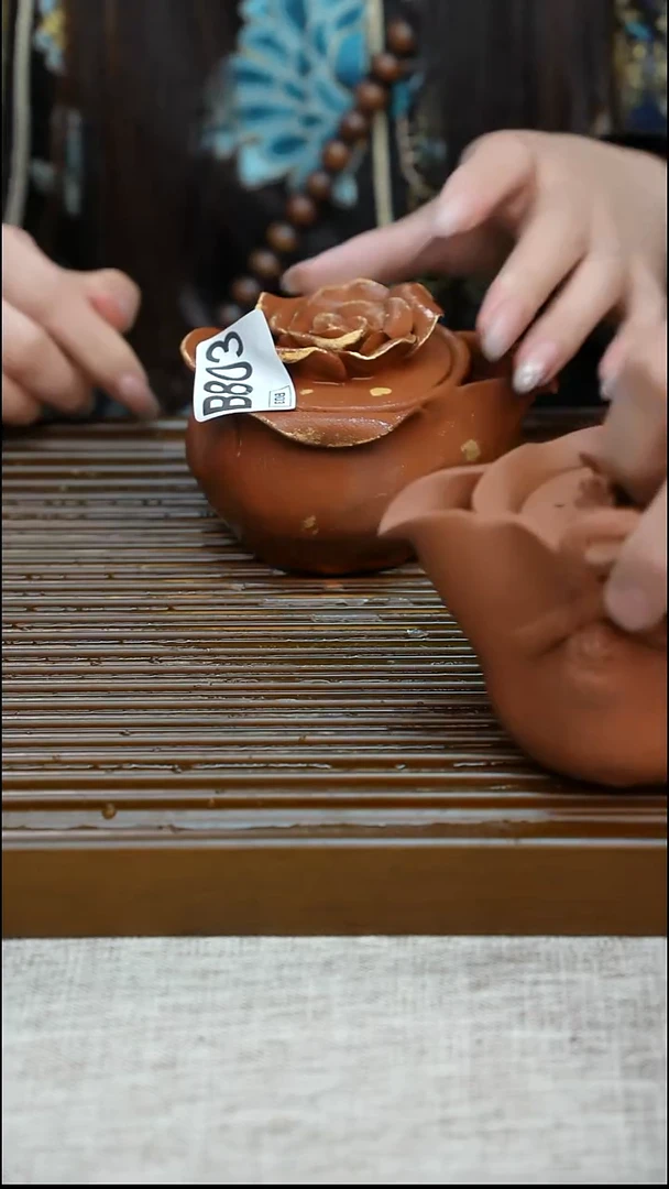 纯手工粗陶茶具 每只不同