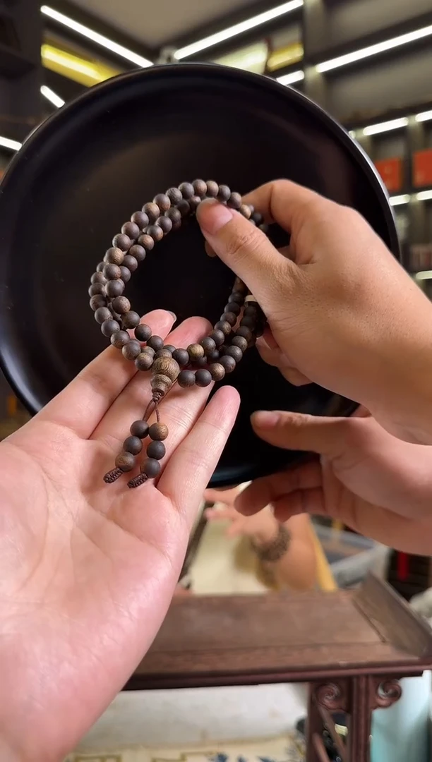 手串沉香紫罗兰圆珠多圈07-24克+多样性发货一条