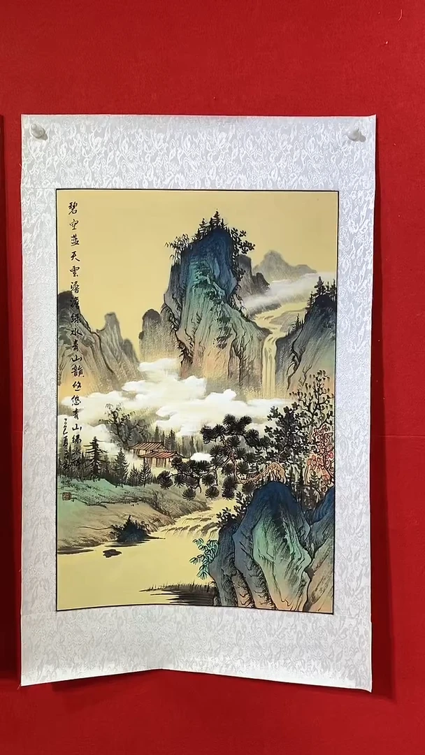 国画国画NYQ杰牛云勤老师作品