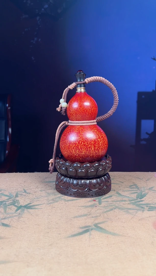 【闪购商品】09--大漆酒葫芦----450ML