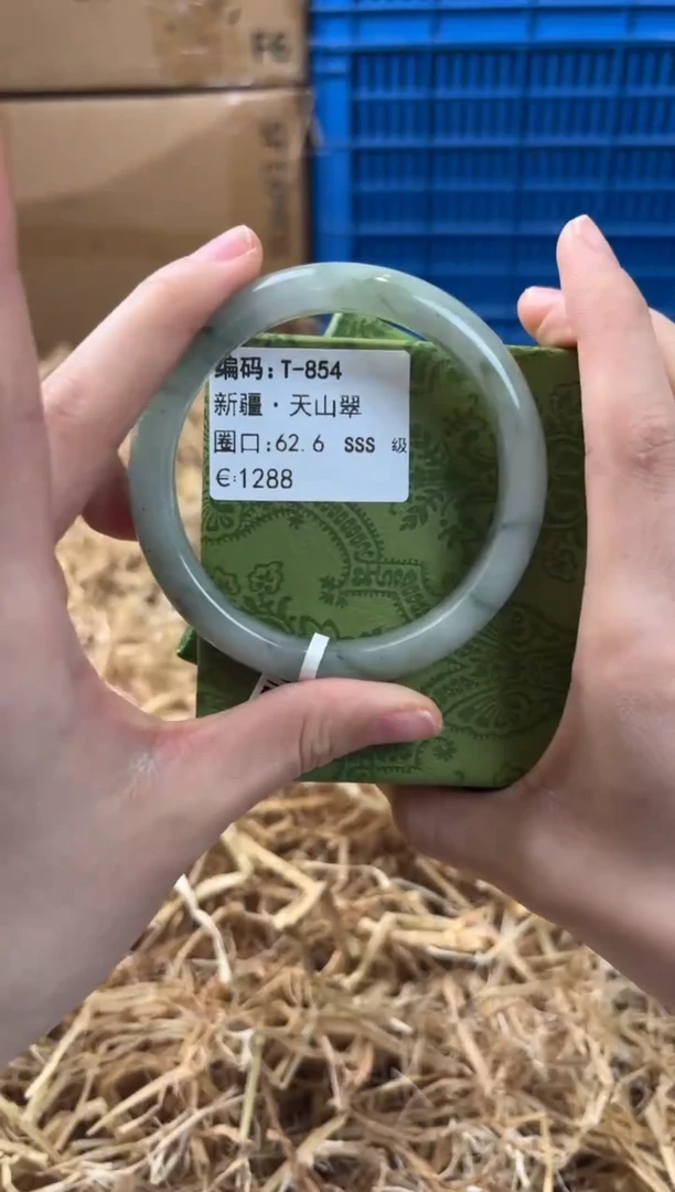 未镶嵌手镯石英质玉T-854