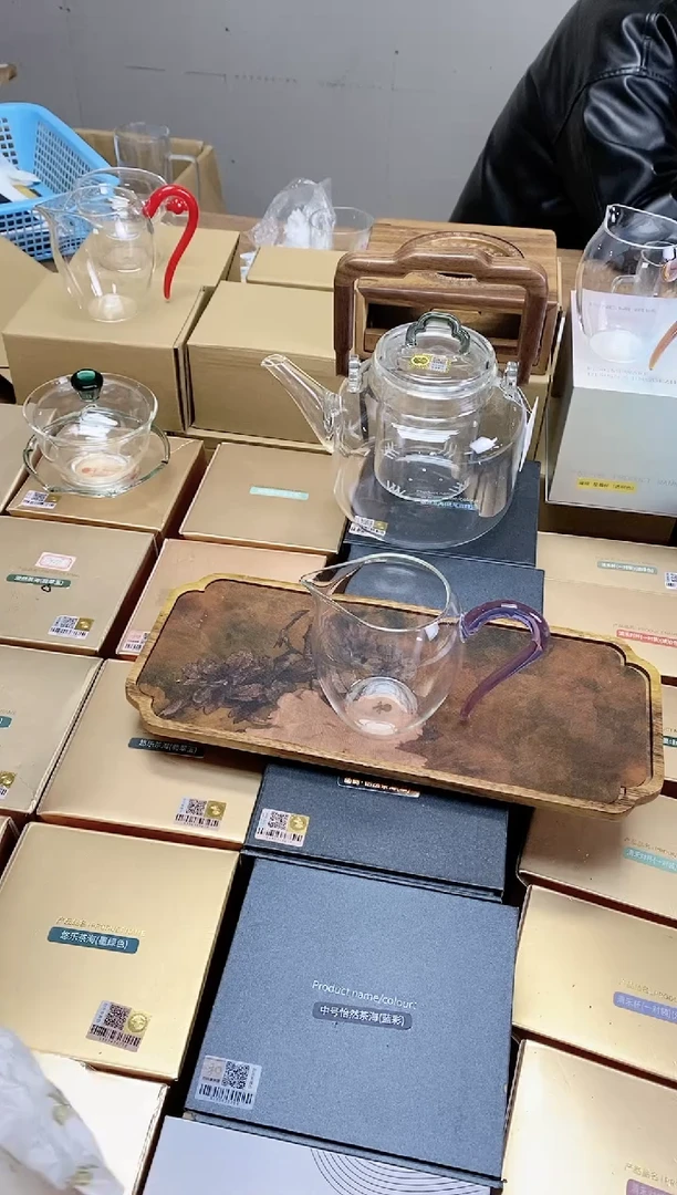 【闪购商品】孤品禾器怡然茶海浅紫色（无包装）