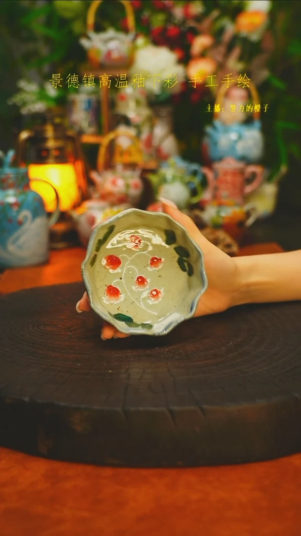白沙素简陶瓷手作858