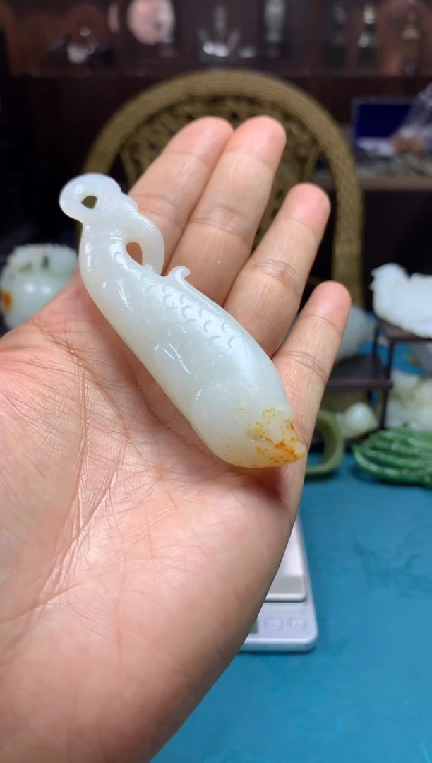 和田玉未镶嵌颈饰1