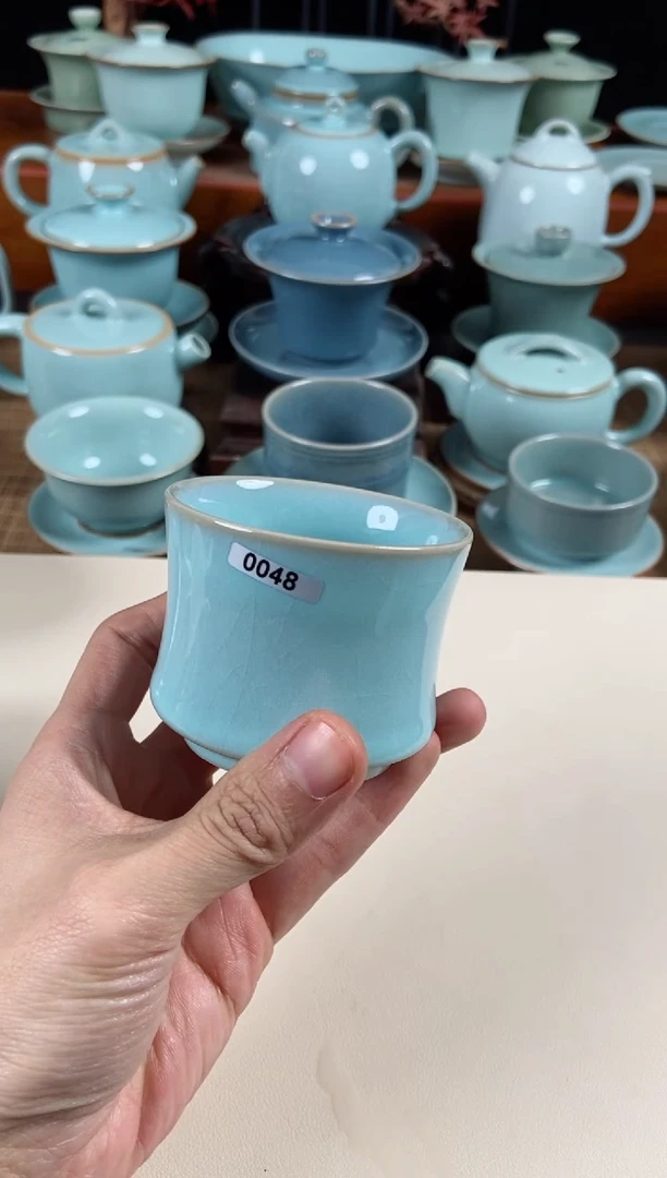 【闪购商品】其他48号原泥胎原矿釉杯子纯手啦主人杯