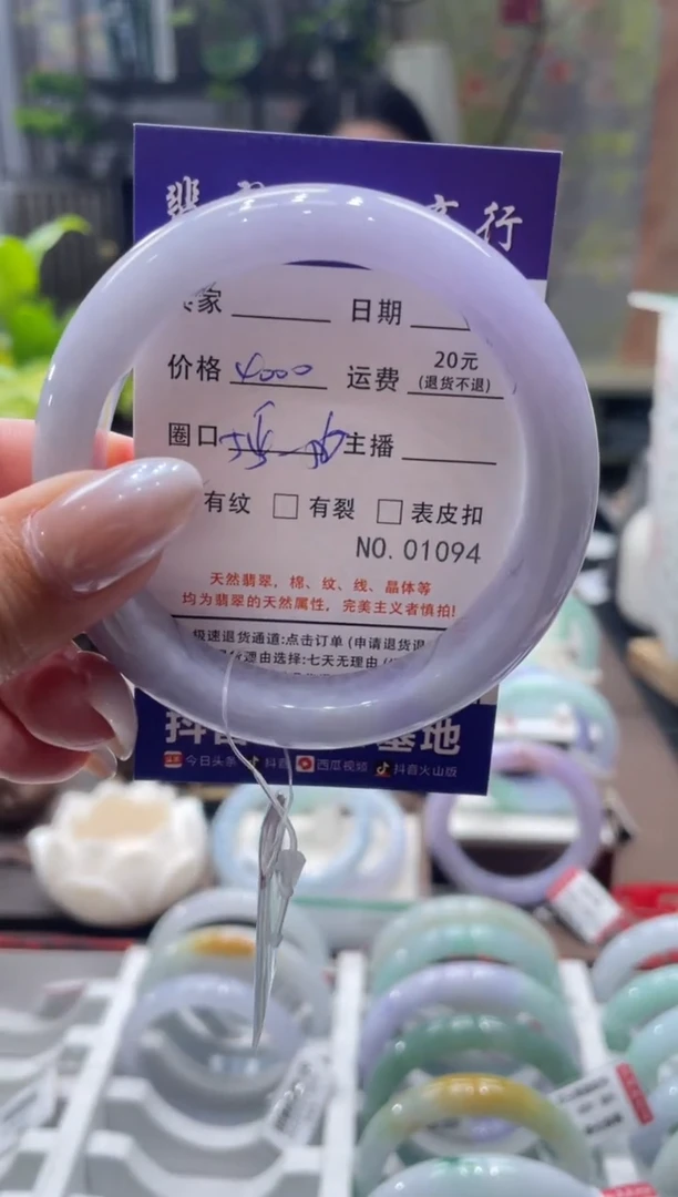 未镶嵌手镯翡翠1094****