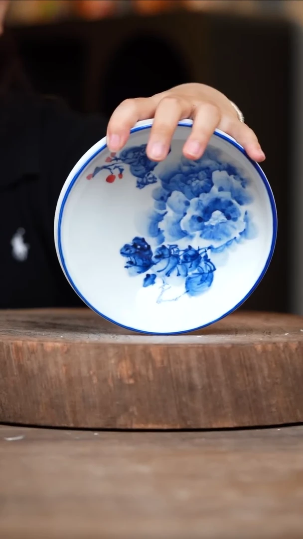 瓷片景德镇高温釉下彩（食品级）