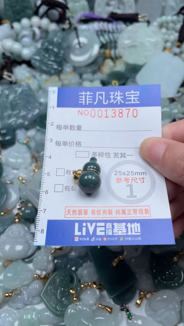 颈饰未镶嵌翡翠13870