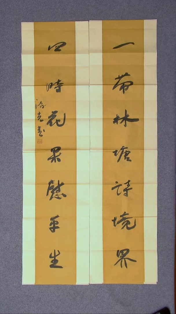 书法郭鸿光银川八平尺138*34*2