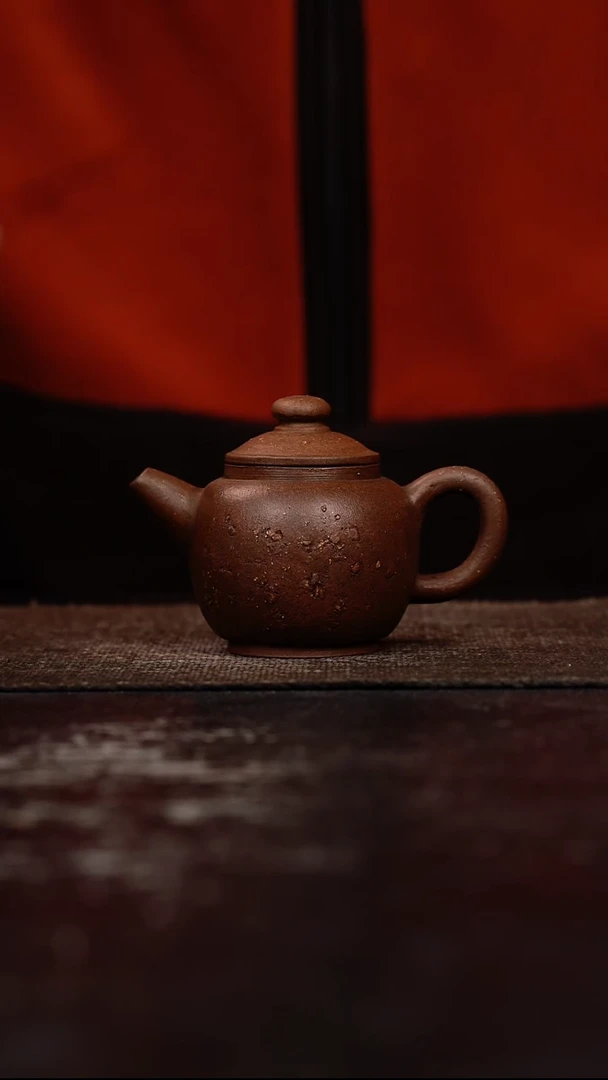 茶壶紫砂原矿手工壶80CC