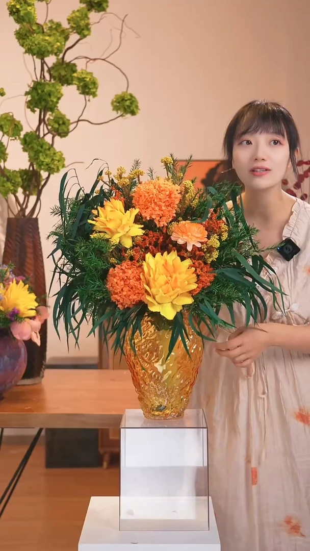 图片款花束：单花束+花瓶