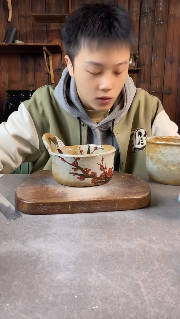 碗488瑕，手工手绘，超值陶瓷