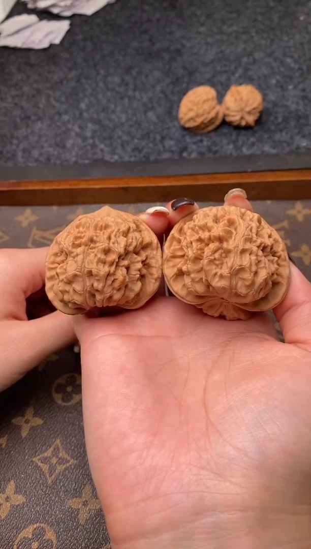 把件文玩核桃b289号50尺官帽