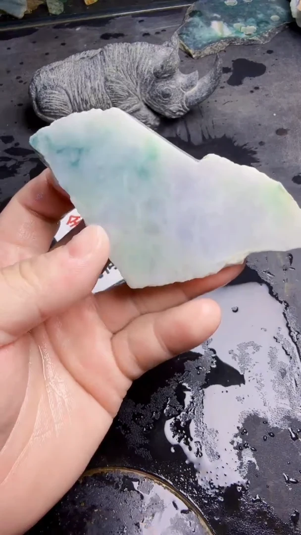 未镶嵌挂件翡翠天然翡翠087