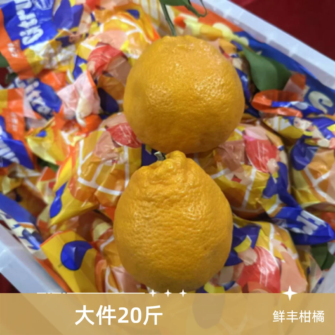 鲜丰果业 粑粑柑大件20斤装