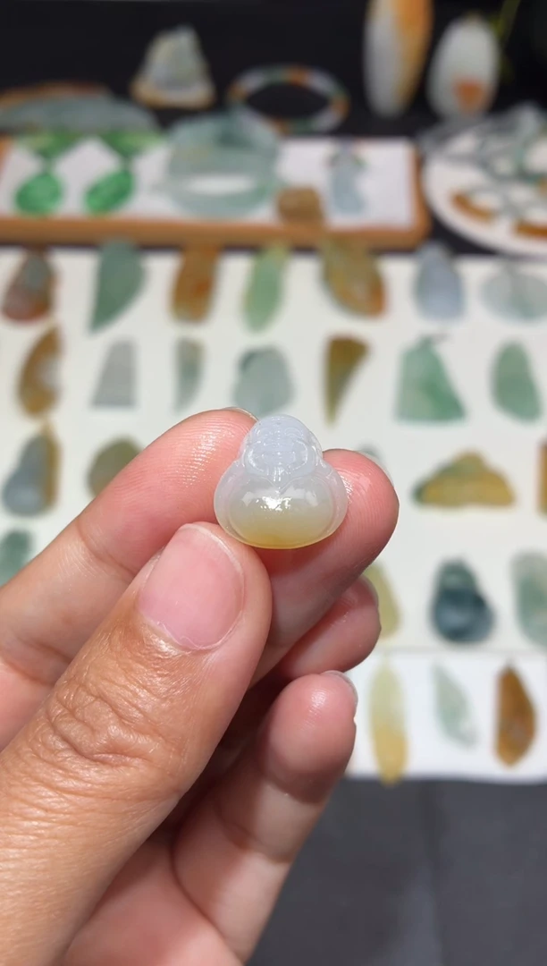 未镶嵌定制翡翠财哥