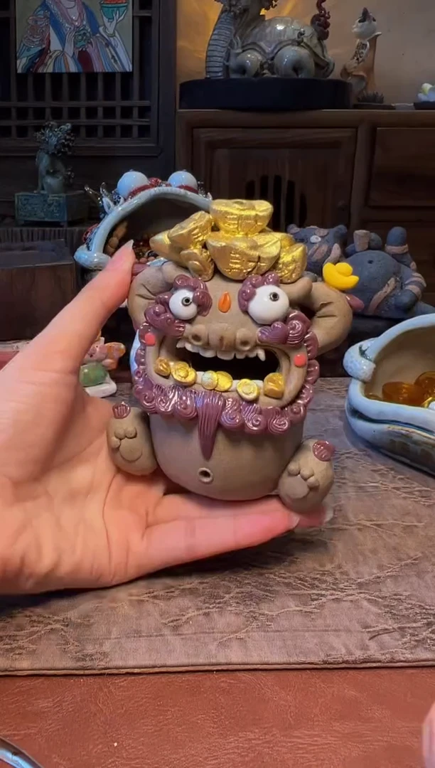 瓷片设计师手工手作款