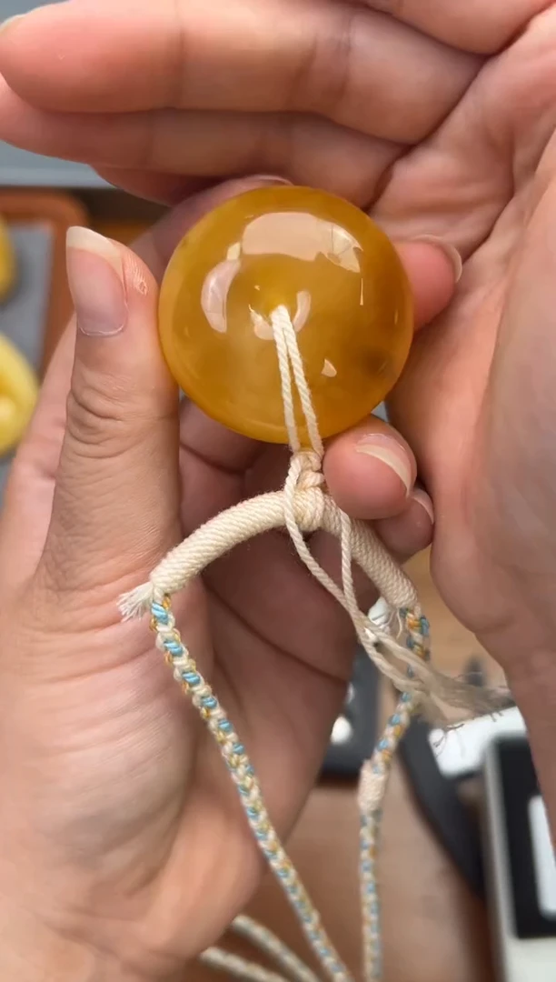 裸石琥珀未镶嵌蜜蜡吊坠