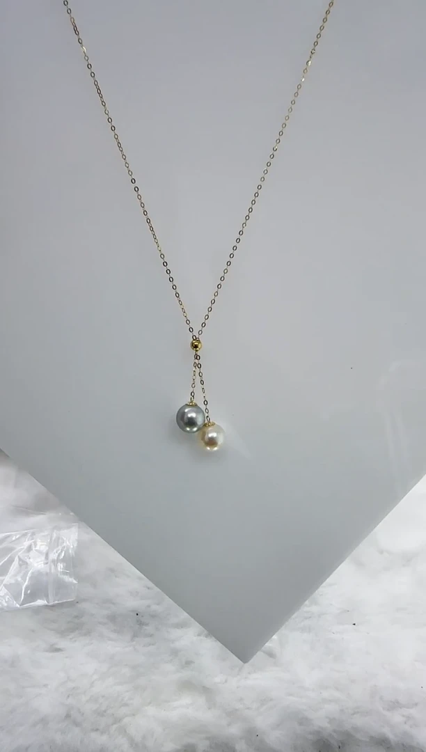 【闪购商品】海水珍珠DA18K金镶嵌c1403 珍珠7