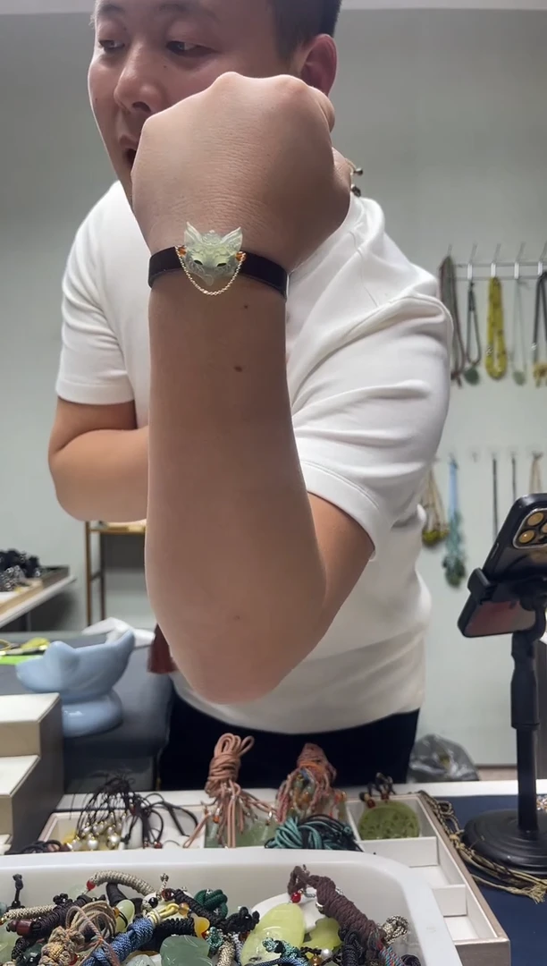 未镶嵌岫玉颈饰多样性发货 拍一发一