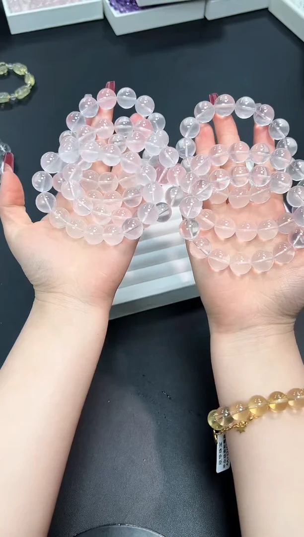 【闪购商品】水晶手串未镶嵌91A4多样性发其一/1条默认微瑕
