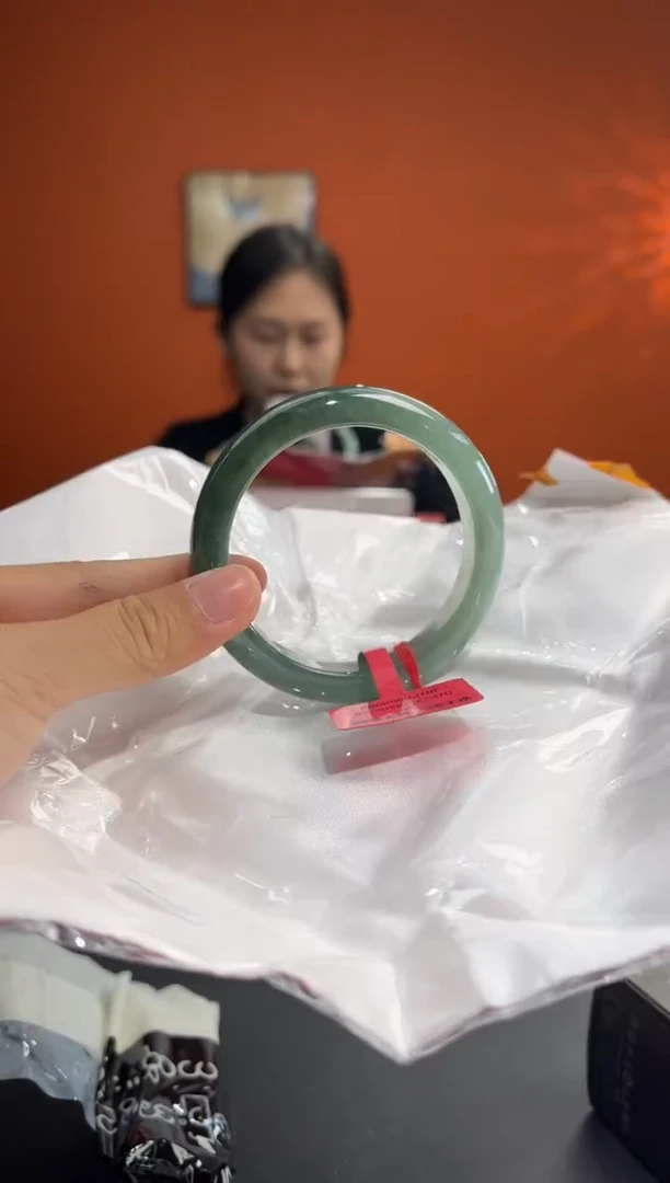 未镶嵌手镯翡翠深**鱼18