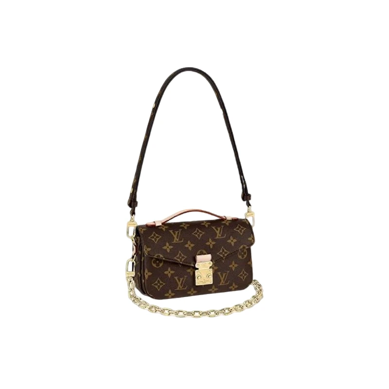 未使用 LouisVuitton/路易威登 /99新  新款老花小邮差包