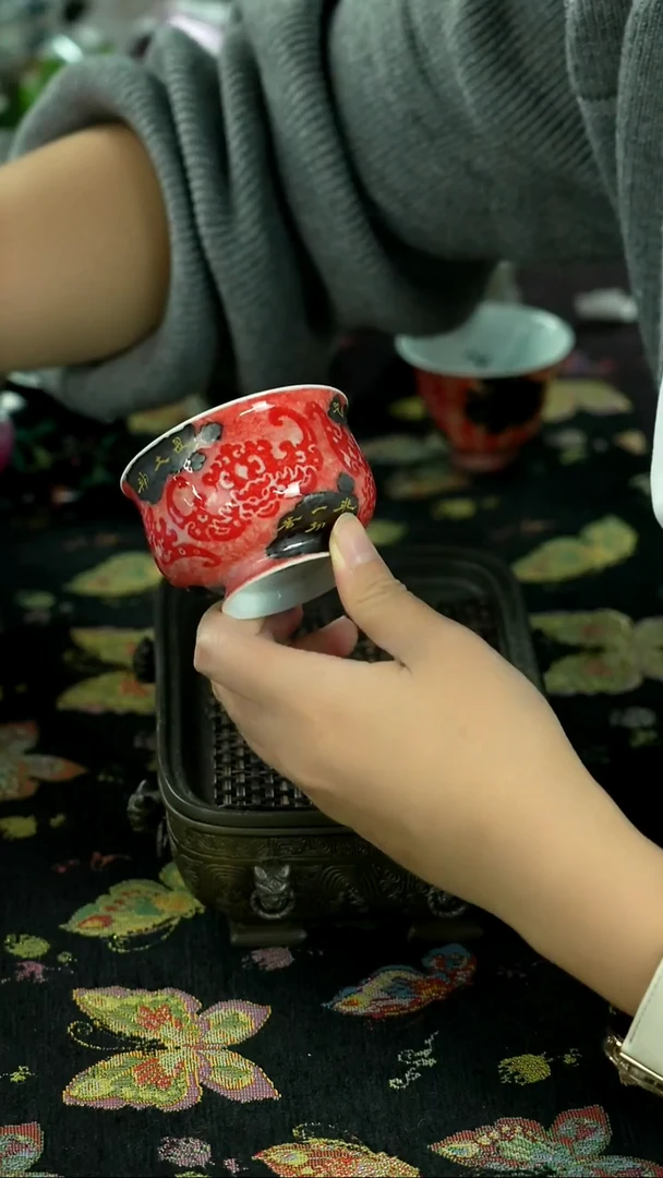 今天炸绝版茶具 蹲蹲更健康