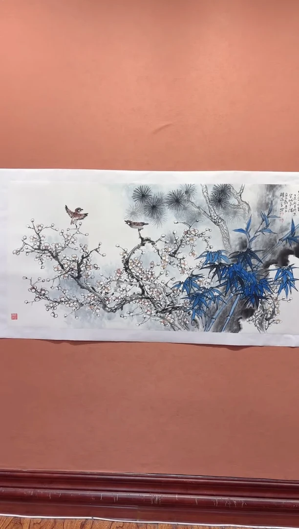 国画师立照老师国画作品