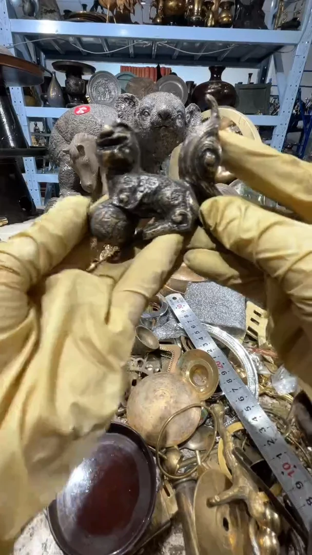 摆件1铜器摆件茶盏摆件