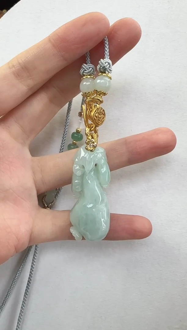 颈饰未镶嵌翡翠国风翡翠