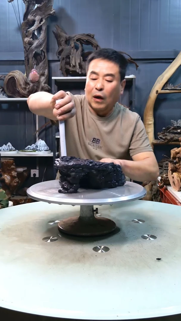青龙石爬台一个49.9