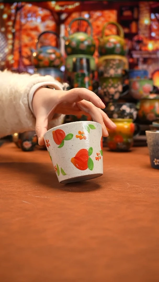 油画   釉下彩   杯子