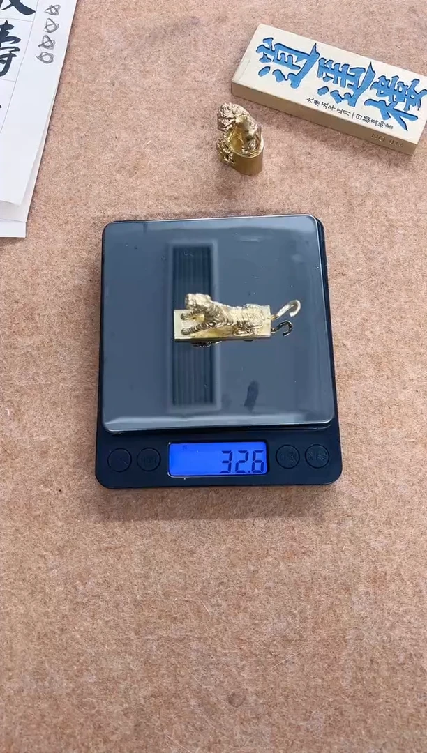 【闪购商品】豹型纯铜镇纸单支