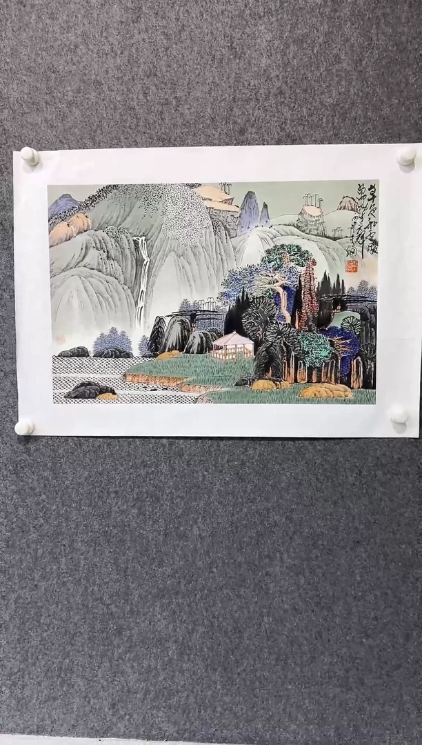 【闪购商品】国画李纲-国画-2.7平尺-01