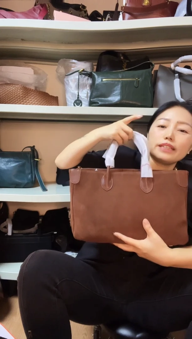 牛皮（革）高端订制时尚百搭女士手提斜跨包