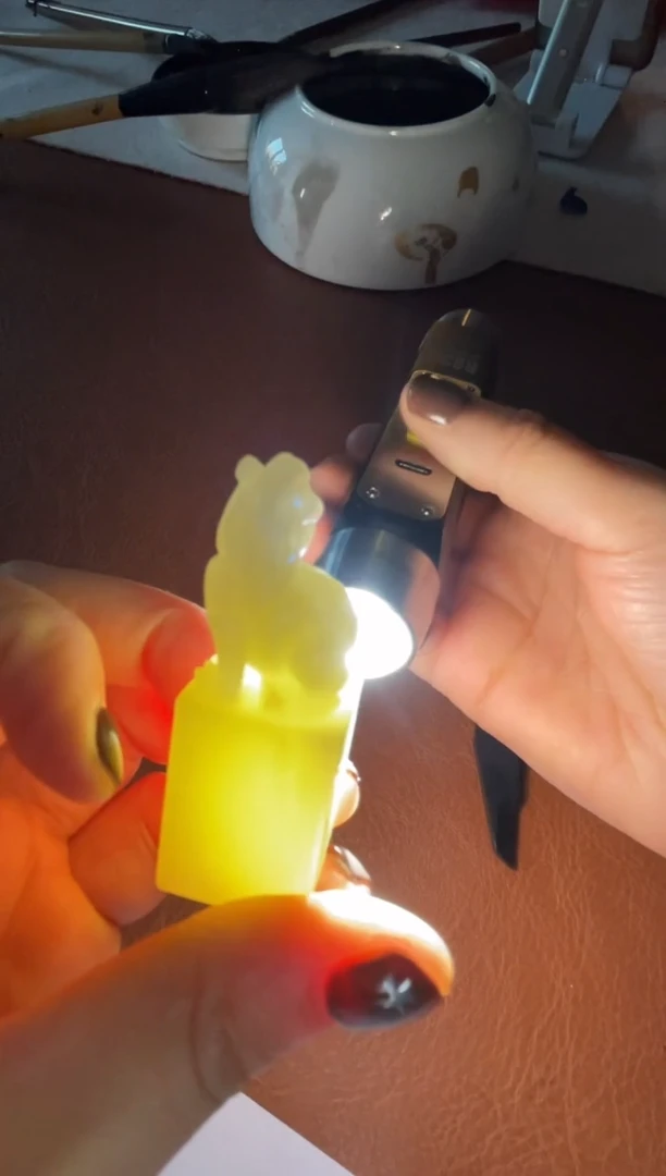 【闪购商品】寿山石印石周红权4字篆刻定制不退换0145927