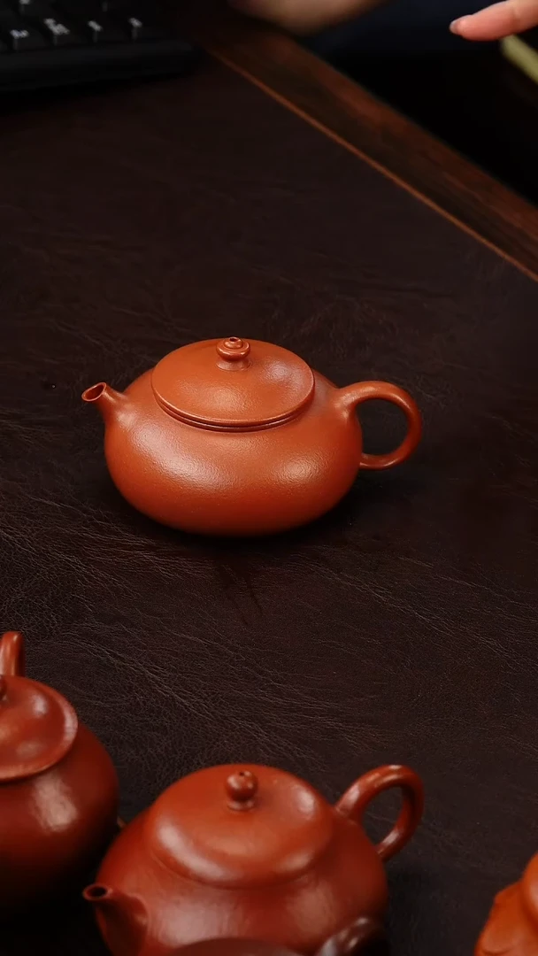 茶壶紫砂降坡泥寒江175cc