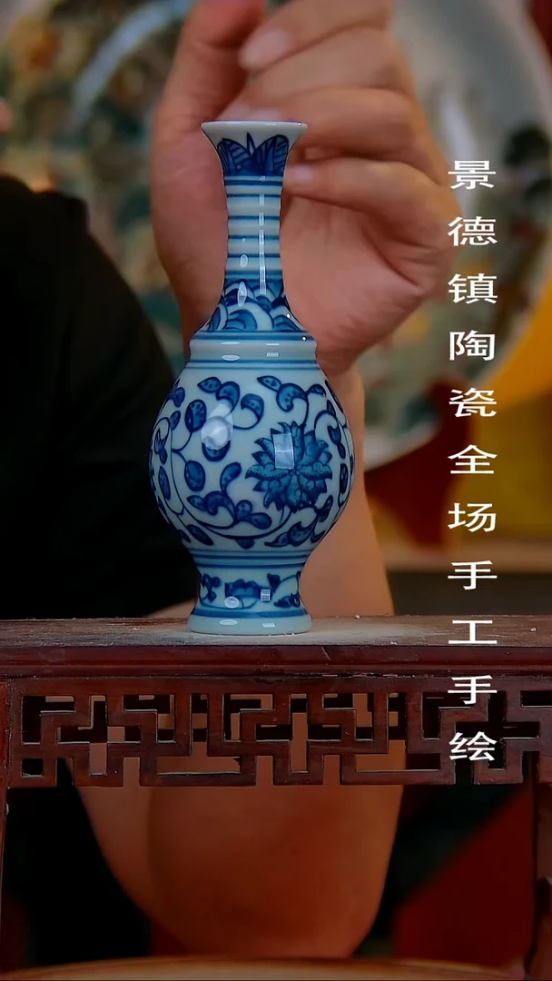 摆件景德镇陶瓷 全场手工手绘