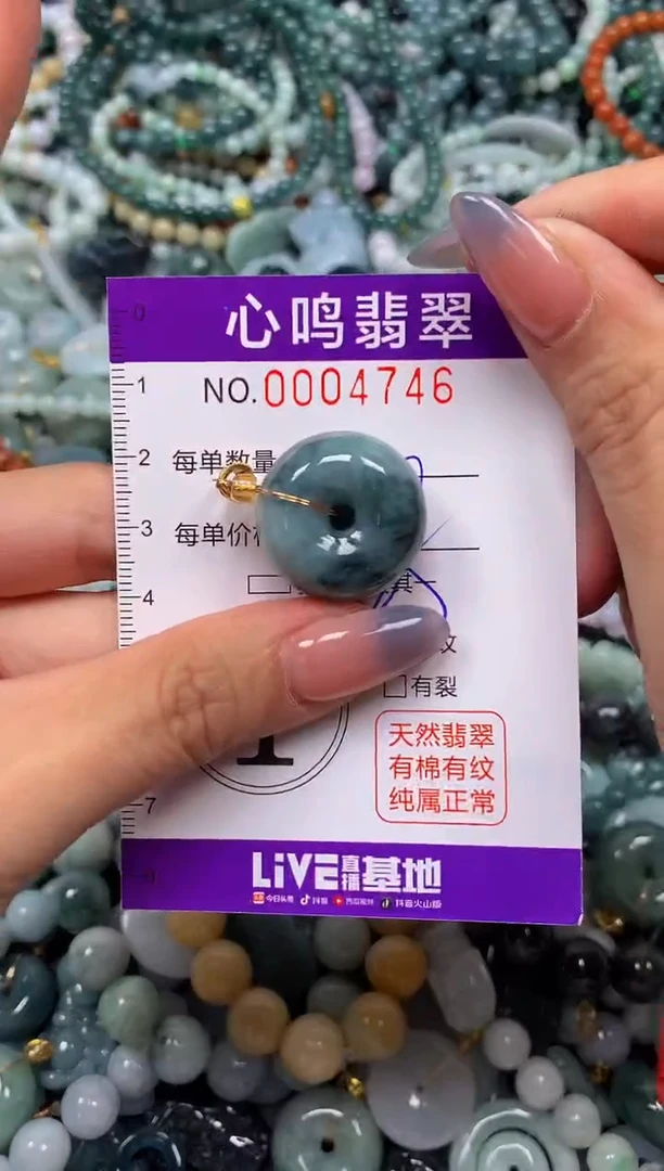 颈饰未镶嵌翡翠闪购004746