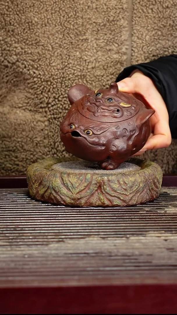 宜兴原矿紫砂壶茶壶250C