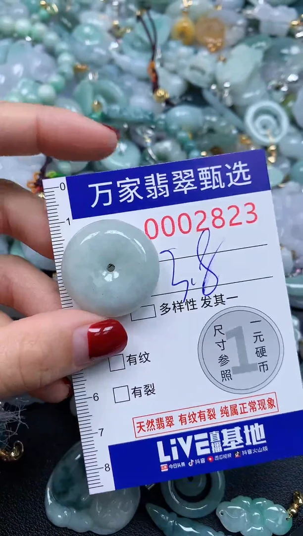 吊坠(不含链)未镶嵌翡翠2823
