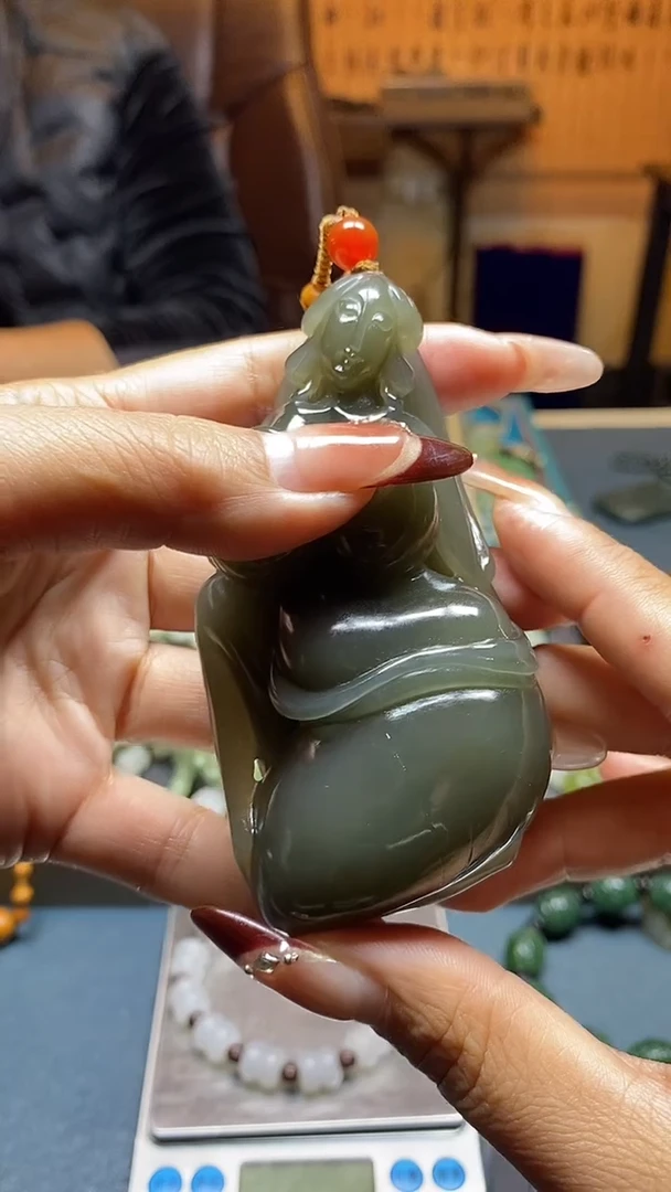 颈饰未镶嵌和田玉多样性拍一发一