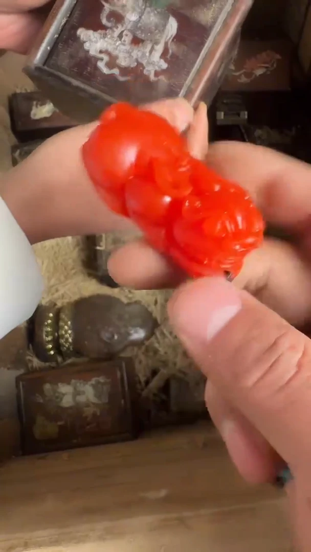 【闪购商品】香榧木木雕闪购商品链接红貔貅