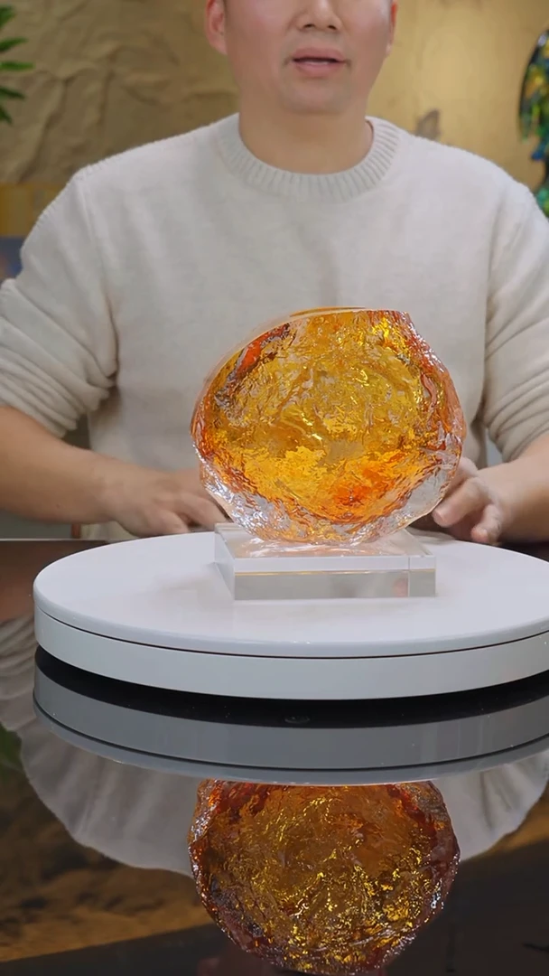 【闪购商品】琉璃手工艺品福利火山石小号