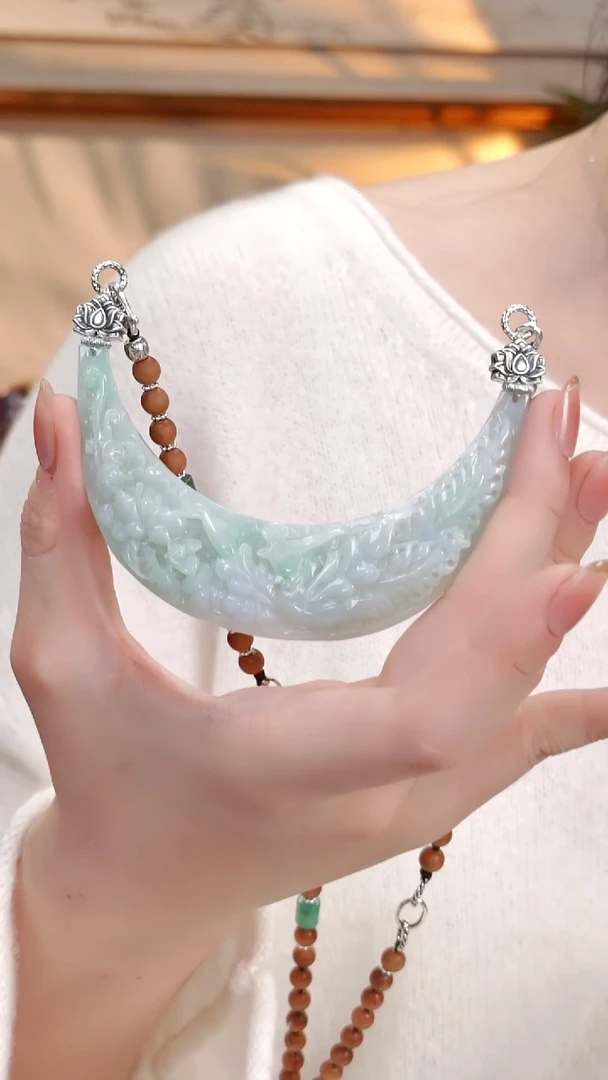 颈饰未镶嵌翡翠国风