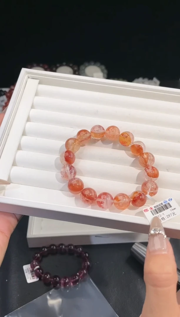 【闪购商品】水晶手链未镶嵌多样性发一胶花