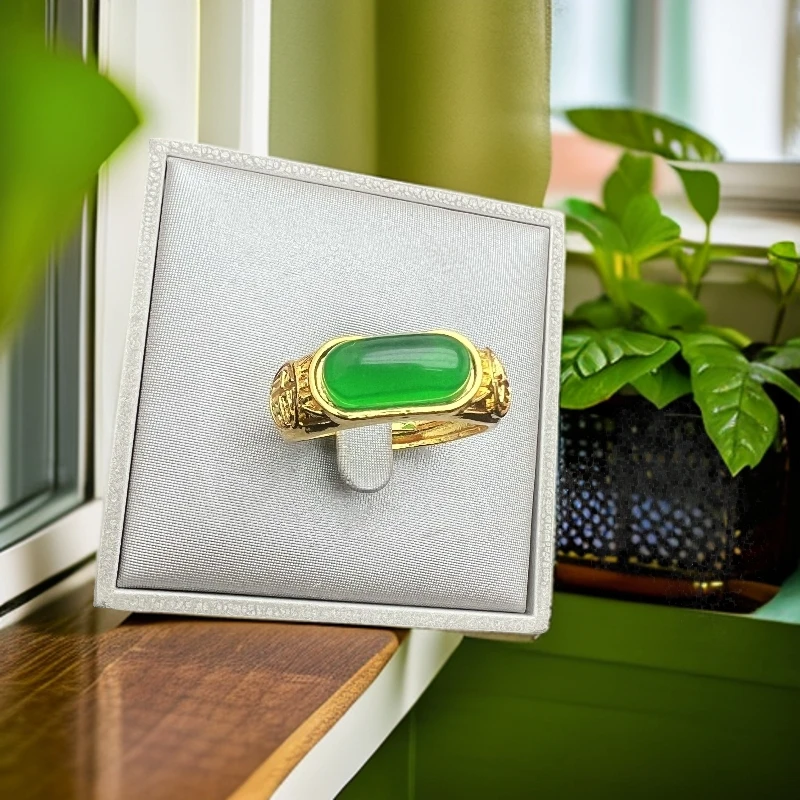 【门店专供】时尚风格百搭款式开口合金福字戒指 （ZL70111）